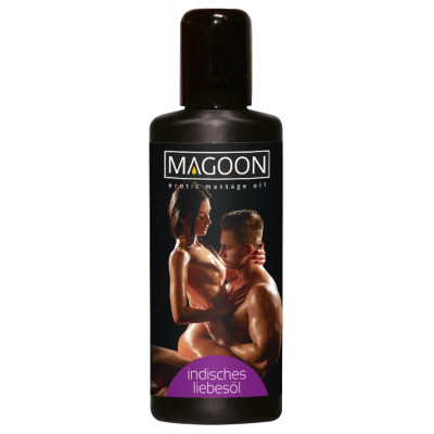 OLIO PER MASSAGGI EROTICI - INDIAN LOVE - "MAGOON" SOLUBILE IN ACQUA - 100 ml