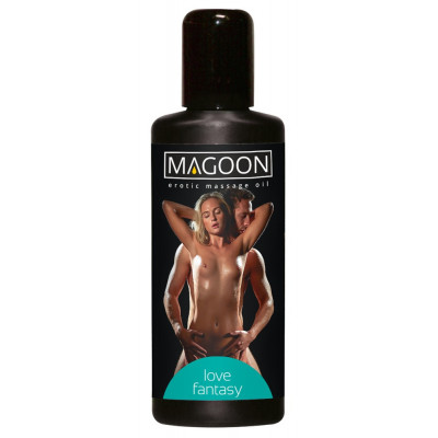 OLIO PER MASSAGGI EROTICI - LOVE FANTASY - "MAGOON" SOLUBILE IN ACQUA - 100 ml